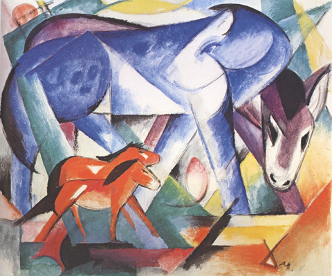 Franz Marc The First Animals (mk34)